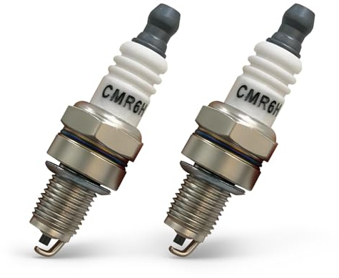 Ztolbriy Lot de 2 Bougies pour NGK pour CMR6H pour Tondeuse Autoportée Stihl et Débroussailleuse FS90R FS100R FS110R Remplace 3365