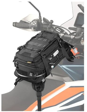 Borse Laterali Per Moto Borsa Da Serbatoio Universale Per Moto 9L Con Copertura Antipioggia Zaino Versatile Con Sacca Idrica Da 1,5L Multiscomparto Borsa Per Moto