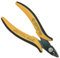 Piergiacomi Micro Soft Wire Cutter with an 8 mm Long jaw Set at a 21 Degree Angle for Flush Cutting Terminal Wires up to 1.3 mm (16AWG) - 1 TRE03NB.