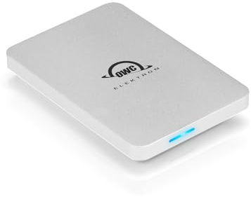 OWC - Envoy Pro Elektron - 240 GB - NVMe M.2 SSD, USB 3.2 (10Gb/s) Bus-Powered Portable NVMe SSD, up to 1011MB/s, USB 2.0/3.0 compatible, IP67, Pocket-Sized