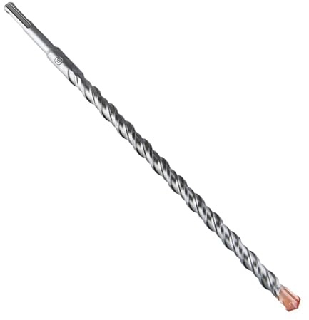 SUQIN SDS Plus Borr 16 mm x 350 mm Professionell Hammarborr,Stenborr, Betongborr Med 4 Skärborr i Hårdmetallsten Borrverktyg För Betong, Sten, Tegel, Kakel