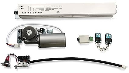 Schiebetorantrieb, Automatische Schiebetür Mit Rundem Motor-Bedienfeld, Elektrischer Türöffner-Antrieb, Einfach Zu Installieren, Universell,für Hoftor
