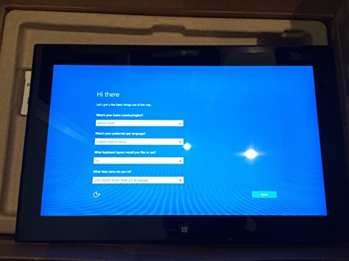 Lenovo Tablet 2 Tablette Tactile 10.1  Intel Windows 8 Pro Noir