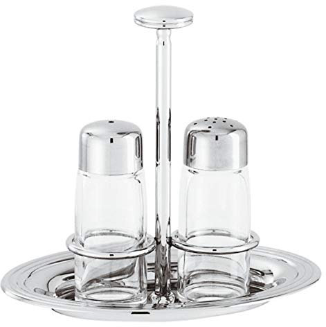 Sel et Poivre Plateau Avenue - Acier Inox
