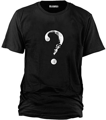 Wolkenbruch® T-Shirt Totenkopf Fragezeichen Why Gr.M bis XXXXXL