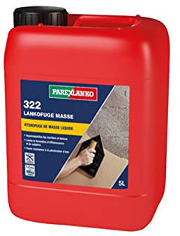 Parexlanko Hydrofuge à incorporer au gâchage des bétons et mortiers 322 LANKOFUGE Masse 5 L