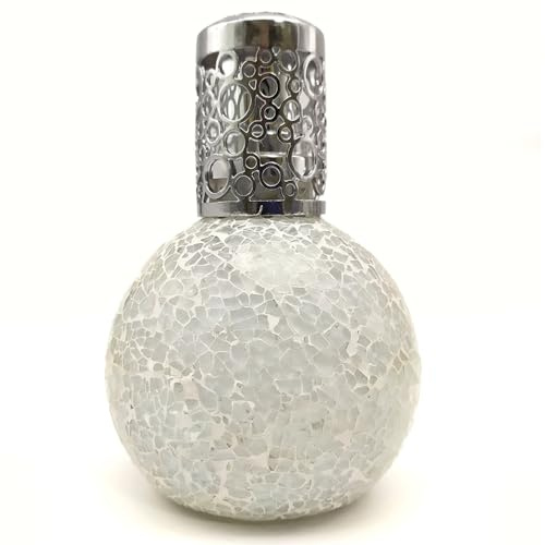 Lámpara Catalítica Mosaico Blanco (200 ml) - Sanea el ambiente y elimina los malos olores e impurezas del aire sin enmascararlos.