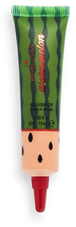 I Heart Revolution, Watermelon Dewy Blusher Tint, Pop, Fair Skin Tones, 13ml