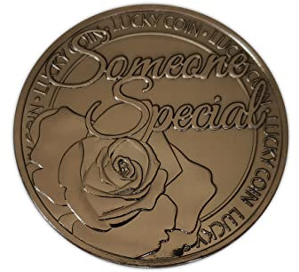Eillwin Someone Special Lucky Medallion Commemorative Coin Love Keepsake