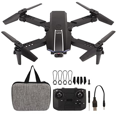 Faltbare Drohnen mit 4K-Dual-Kamera für Erwachsene, RC-Quadcopter, WiFi-FPV-Live-Video, Intelligenter Schwebeflug, One-Key-Start für Kinder oder Anfänger