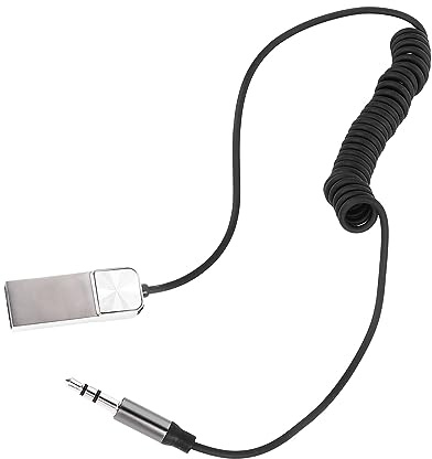 Bil Bluetooth-mottagare, Trådlös Ljudmottagare Bluetooth Biladapter 3,5 Mm Jack Snabbparning Stabil Anslutning Bärbar Trådlös Ljudadapter för Hemfordon