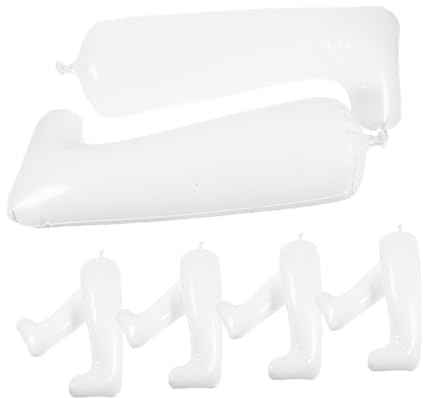 Baluue 5 Pairs Inflatable Boot Trees Thick PVC Boot Shapers Prevent Creasing and Bending