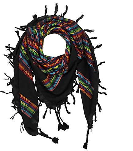 Superfreak Palituch - multicolor bunt - 10+ Farben - Pali Palästinenser Arafat Tuch - 100% Baumwolle
