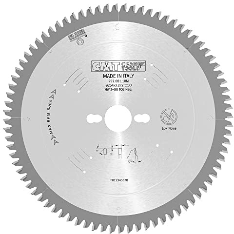 CMT Orange Tools 297.081.10M Sierra circular para máquinas industriales, sierra de mesa, combinadas