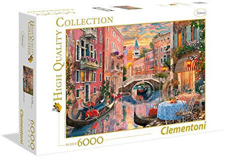 Clementoni Age 14+ - 36524 - Collection Puzzle for Adults and Children - Venice at sunset - 6000 Pieces