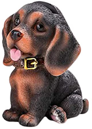 Luckxing Brillenhalter Hund, Handbemalt Brillengestell In Hundform | Brillenhalter In Tierform | Polyresin Brillenständer | Tier Brillenablage Schön Für Die Erste Brille Für Kinder Und Junggebliebene