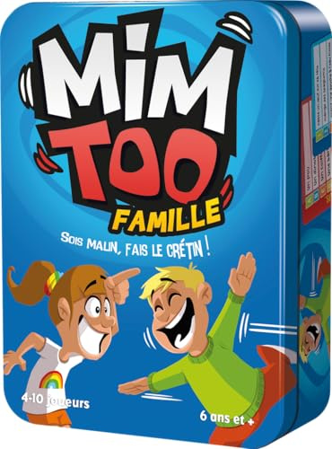 ASMODEE Cocktail Games | Mimtoo: Familie (Editon 2022) | Gesellschaftsspiel | Gesellschaftsspiel | ab 6 Jahren | 4-10 Spieler | 20 Minuten