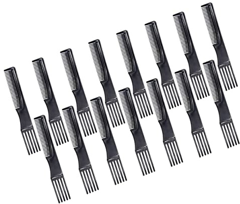 minkissy Peine De Doble Cara Cabello 15 Piezas Compacto y Ligero Para Peinar Mujer Uso Diario Cuidado Antiencrespamiento Sin Daño Raíz