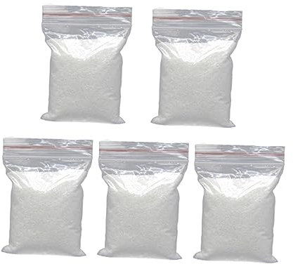 BESPORTBLE 5 Stück Packung Weißer Aquariensand 80g – Feiner Multifunktionaler Deko Sand Für Aquarium Vase Terrarium Sanddekoration Für Haus Garten Hochzeitsdeko