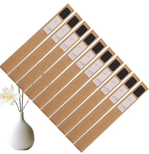 Varillas aromáticas | 60 Piezas Varilla giratoria de 23 cm - Varillas de, para Dormitorio, Sala de Estar, baño, SPA, Coche, Hotel y Restaurante