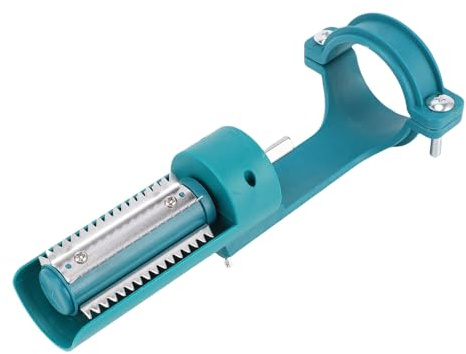 Sxhlseller Le Détartreur électrique élimine Efficacement les écailles pour les Voyages de Pêche et la Cuisine à Domicile, Pince en Acier Inoxydable pour la Plupart des Perceuses électriques