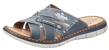 Rieker 25199, Mules homme, Bleu (denim/jeans), 40 EU