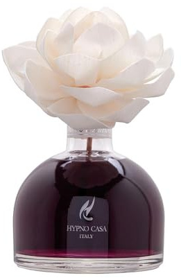 Hypno Casa - Diffusore con Fiore linea Bouquet di Fiori, 250ml (Mosto d'Autunno)