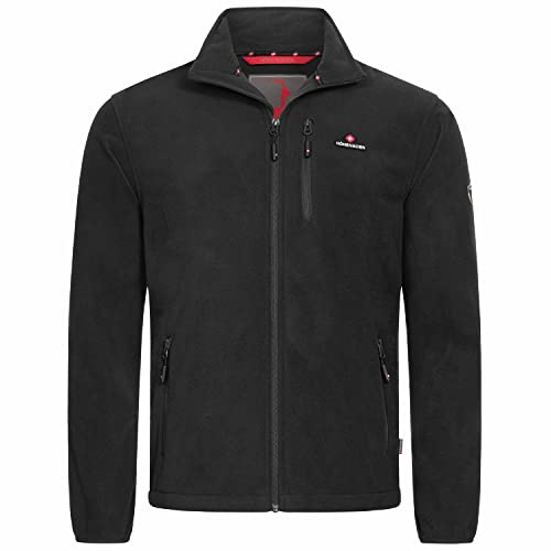 Höhenhorn 40A1-5+ZWL Eigler Herren Fleece Jacke Full Zip Schwarz Gr. XXL