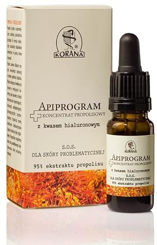 Korana 95% Propolis Konzentrat SOS für problematische Haut und Körper mit Hyaluronsäure natürlichen Inhaltsstoffen antibakteriell & antimykotisch regenerierend und feuchtigkeitsspendend 10 ml