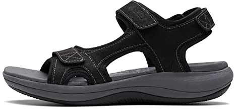 Clarks Mira Bay platt sandal för kvinnor, 7.5