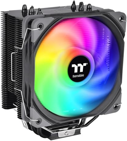 Thermaltake UX200 SE |Black Air Cooler | ARGB 5V MB Sync
