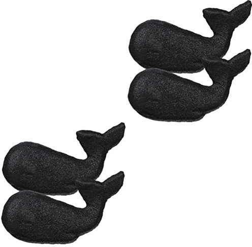 DOITOOL Handhaben 4 Stück Schubladengriffe Aus Gusseisen Möbelknöpfe Im Schrank Garderobengriff Mit Meerestieren Knöpfe Für Vintage Eitelkeit Kommodengriffe Kommodenknöpfe Einzelnes Loch