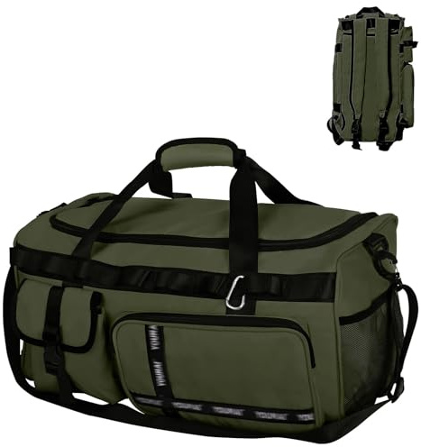 LONHCHI Sporttasche Herren Reisetasche Damen Groß Sporttasche mit Schuhfach und Nassfach Herren Gym Bag 65L Travel Bag Schwimmtasche Übernachtung Weekender für Reisen,Sport, Fitness