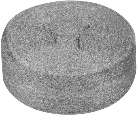 Steel Wool Mice, 9m Wire Wool Mice Rats Roll Fill Fabric for Closing Small Holes, Fine Wire Wool for Garage Rodents Effective Insulation