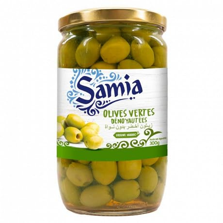 Samia | Samia olive verdi snocciolate, 300 g, 3 pezzi