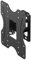 PureMounts Supporto a parete per TV, girevole, inclinabile, universale per monitor TV piatti e curvi da 23-42 pollici fino a 30 kg, VESA massimo 200x200 mm, nero