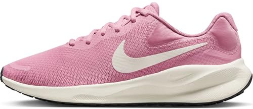 NIKE Revolution 7, Sneaker Mujer, Elemental Pink Sail Anthracite, 38 EU