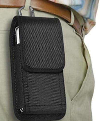 Baoqifong Phone Holster for Men Belt,Cell Phone Pouch | Compact Cellphone Holster, Multifunctional Waist Pouch for Camping, Fishing, Hiking, Cycling and More