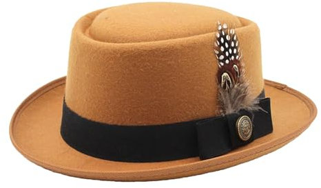Mlllokfki Oktoberfest-Hut-Kostüm,Bayerische Hüte für Männer - Deutscher Hut | Oktoberfest-Outfits für Frauen, mit Federn, Mehrzweck-Embleme für das Oktoberfest