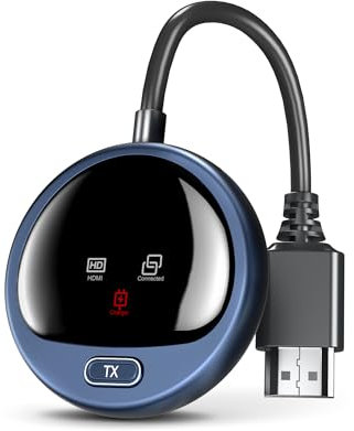 Trasmettitore HDMI Wireless WELUSOPU - Solo trasmettitore, richiede ricevitore abbinato | Blu
