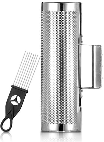Yaoliucp Acier Inoxydable Guiro Shaker | Instrument Guiro, Percussion Guiro en Acier Inoxydable, Musicales Instrumentos Para Adultes, Instruments Guiro, avec grattoir et poignée Ergonomique 3x10