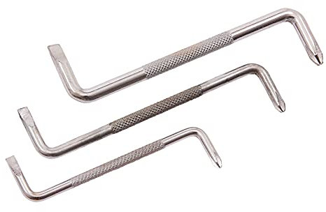 Amtech L3700 3 Piece Offset Screwdriver Set