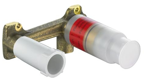 Kludi 38243 | Pour mitigeur de lavabo 2 trous à encastrer pour montage mural | Couleur/Finition : Chrome