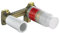 Kludi 38243 pour mitigeur de lavabo 2 Trous à encastrer pour Montage Mural, Chrome