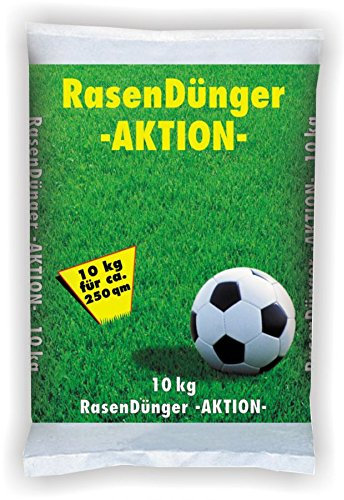 GP TONER Rasendünger 10kg Aktionsdünger Grasdünger Dünger für Rasen