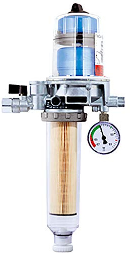 Afriso Automatischer Heizölentlüfter FloCo-Top-2KM Optimum MC-18 inkl. Opticlean MC-18 lang, 5-20 µm
