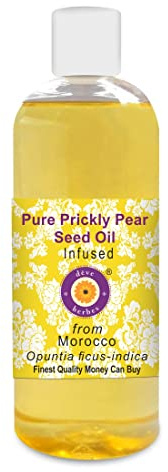 Deve Herbes Olio di fico d'India puro (Opuntia ficus-indica) 100% qualità terapeutica naturale Infuso 200 ml (6,76 oz)