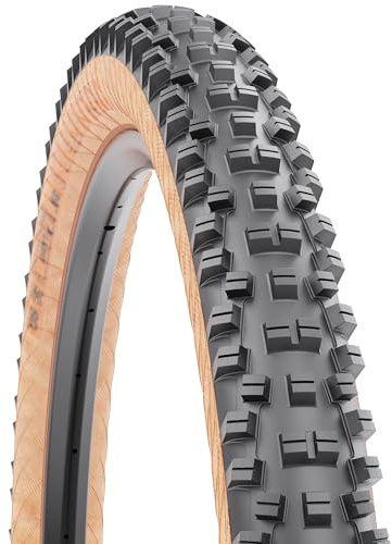 WTB Vigilante Mountain Bike Front Tire (29 x 2.3) Tubeless Folding, High Grip (Tan, SG2 Puncture Protection)