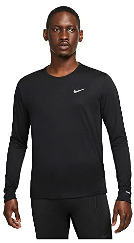 Nike Herren M Nk Df Uv Miler Top Ls Sweatshirt