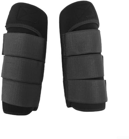 PETSTIBLE 2 x Springschutz für Pferde, Pferde, Stützbandagen (Hinterbeine)